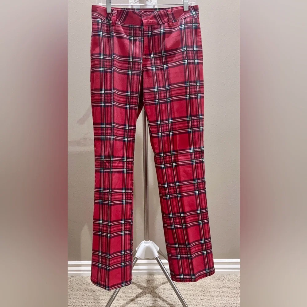 DICKIES GIRL Low Rise Plaid Pants + Lunchbox - Picture 2 of 11